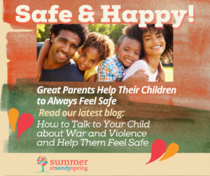 Help your children feel safe